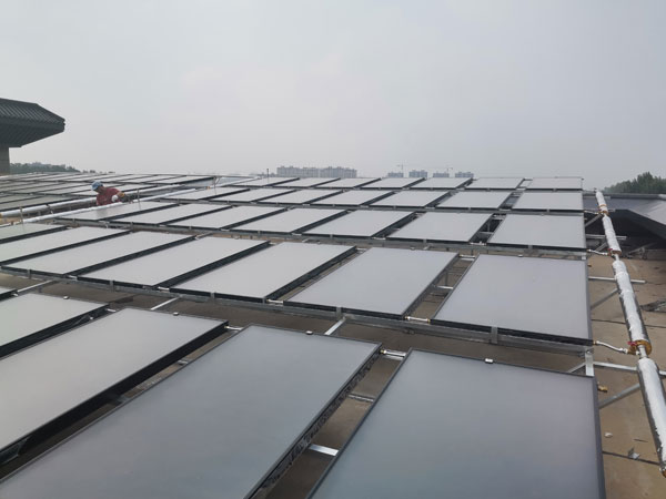 宿州中医院平板太阳能工程