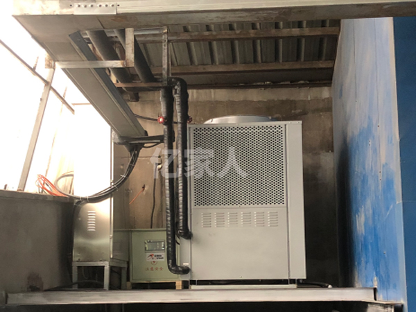 中频炉冷却水热回收烘干系统