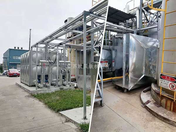 废气设备RTO产生的热能回收系统