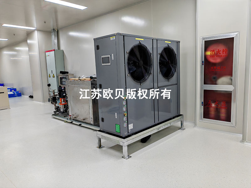 高温热泵 金属前处理热水槽加热65℃  控温精准±1℃
